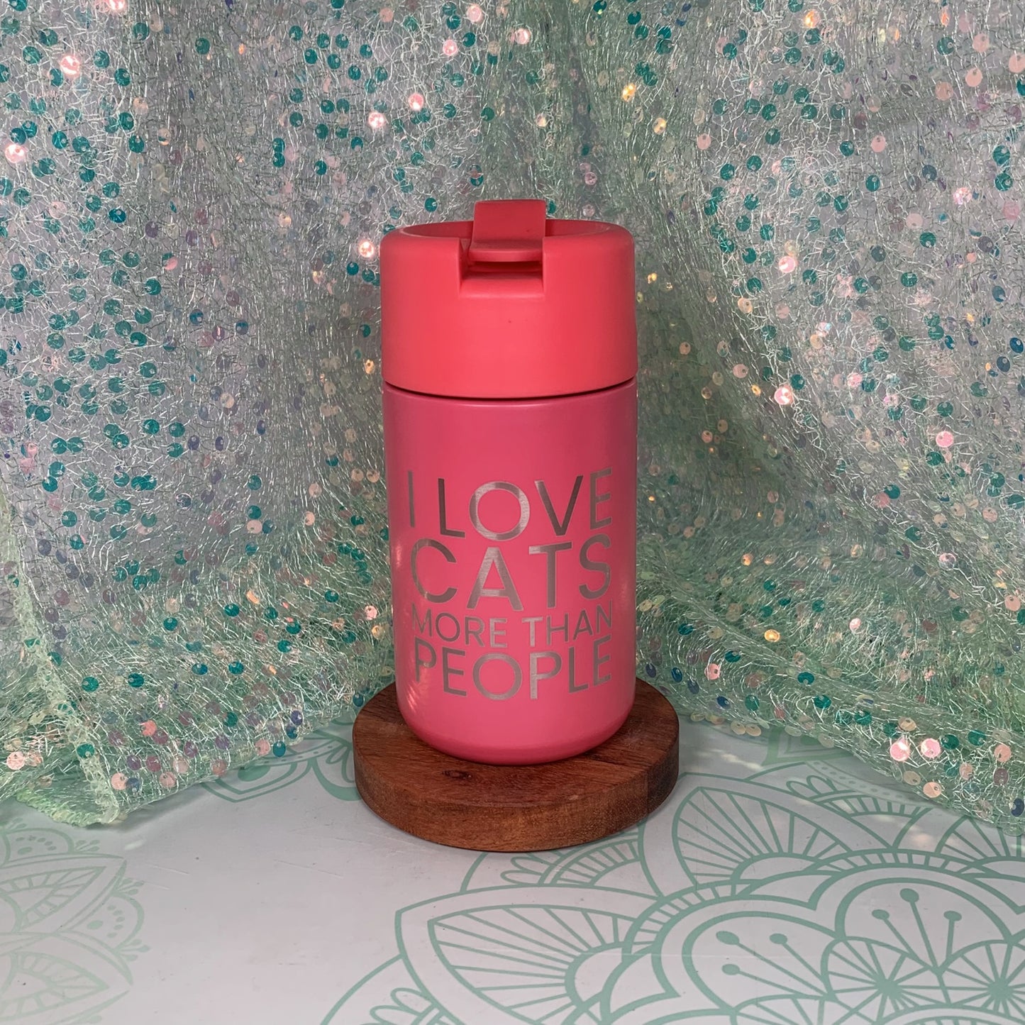 I Love Cats More Than People - Travel Mug