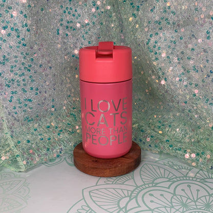I Love Cats More Than People - Travel Mug