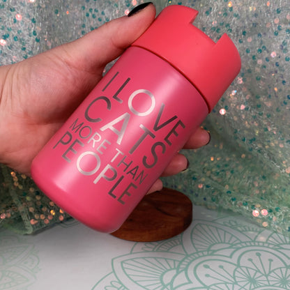 I Love Cats More Than People - Travel Mug