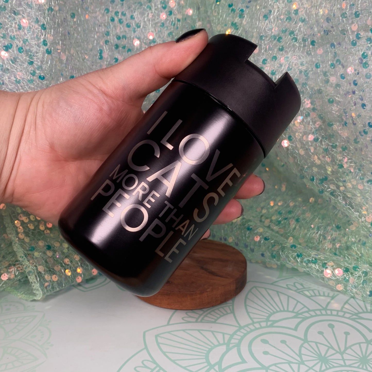 I Love Cats More Than People - Travel Mug