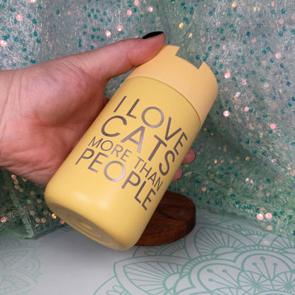 I Love Cats More Than People - Travel Mug