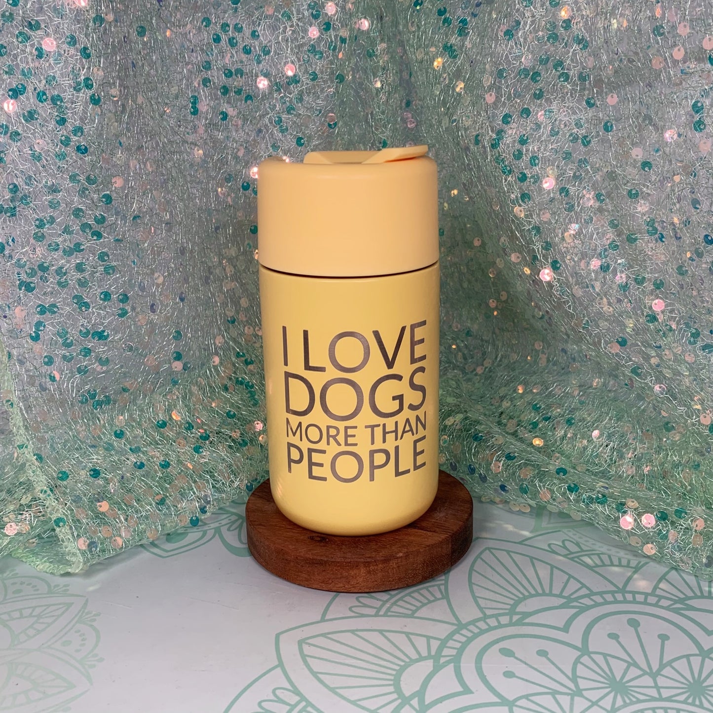 I Love Dogs More Than People - Travel Mug
