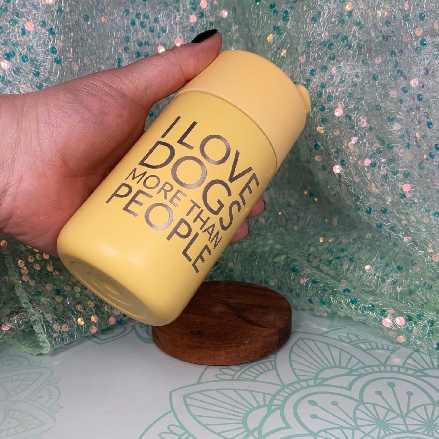 I Love Dogs More Than People - Travel Mug