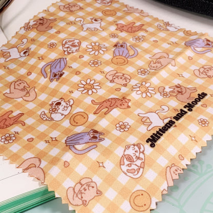 Spring Kitties - Cleaning Cloth