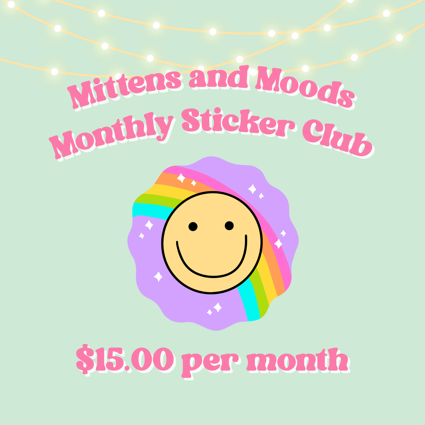 Monthly Sticker Club Subscription