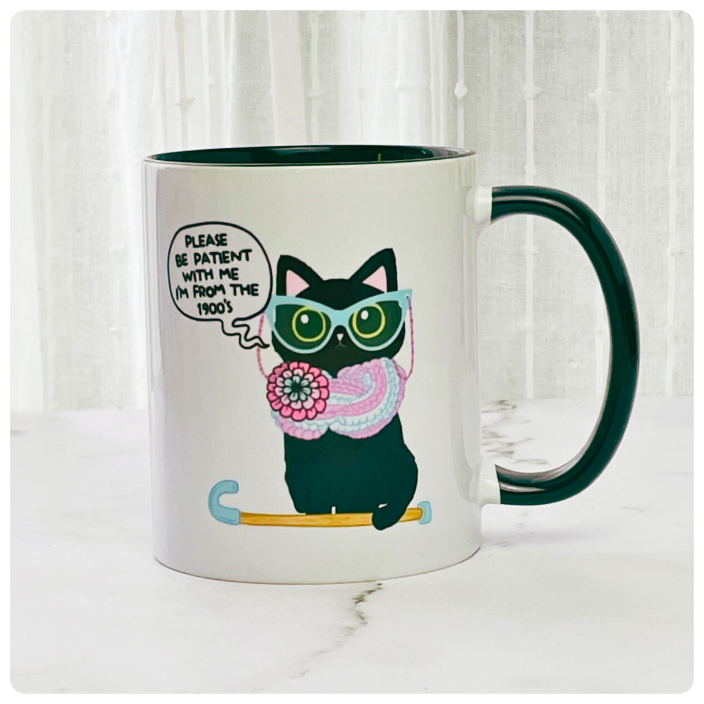 Please Be Patient With Me, I'm from the 1900s - Ceramic Mug