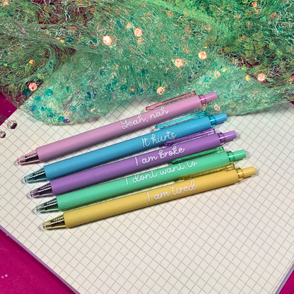 Anti-Affirmation Pens