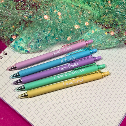 Anti-Affirmation Pens