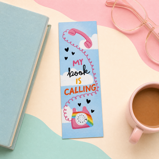 My Book Is Calling - Bookmark