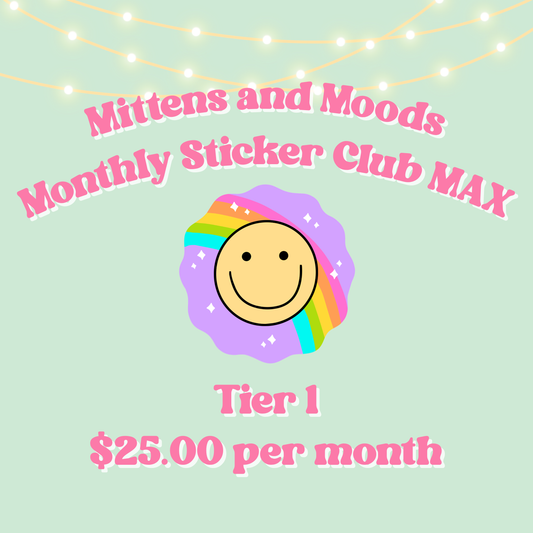Monthly Sticker Club Max Subscription (Wholesale - Tier 1)