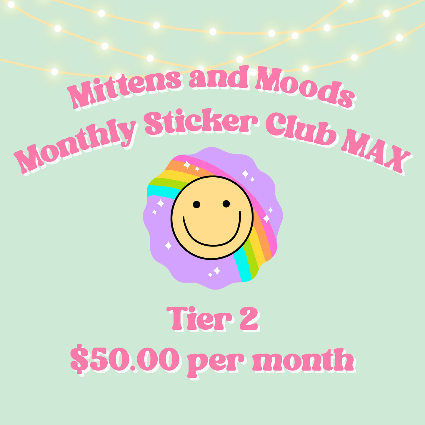 Monthly Sticker Club Max Subscription (Wholesale - Tier 2)