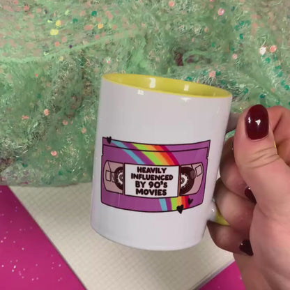 Heavily influenced By 90s Movies - Ceramic Mug