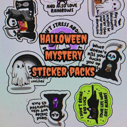 Halloween Mystery Sticker Pack