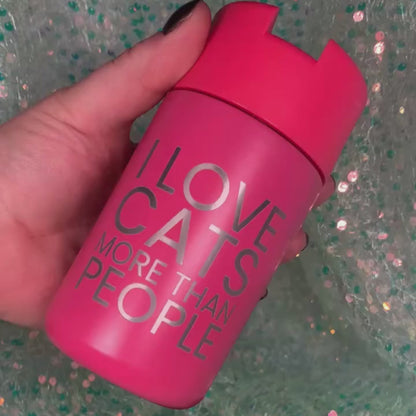 I Love Cats More Than People - Travel Mug